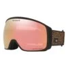 Oakley Flight Tracker L Skibrille Brown Habitat Mit Prizm Snow Rose Gold Iridium Glas -Oakley ok 0oo7104 71046300 001