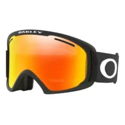Skibrille Oakley O Frame 2.0 Pro XL Schwarz Mit Glas Fire Iridium