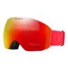 Oakley Flight Deck L Skibrille Redline Mit Prizm Snow Torch Iridium Glas -Oakley ok oo7050 a3 001
