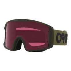Oakley Line Miner L Skibrille Matte B1B Dark Brush Mit Prizm Snow Dark Grey Glas
