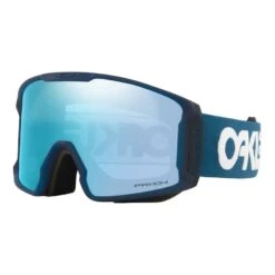 Oakley Line Miner L Skibrille Matte B1B Poseidon Mit Prizm Snow Sapphire Iridium Glas