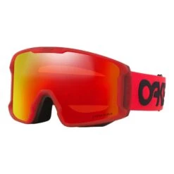 Oakley Line Miner L Skibrille Matte B1B Redline Mit Prizm Snow Torch Iridium Glas