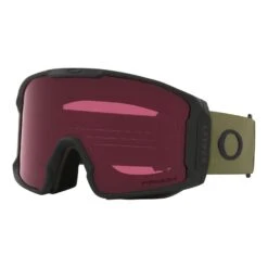 Oakley Line Miner L Skibrille Dark Brush Mit Prizm Snow Dark Grey Glas