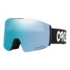 Oakley Fall Line L Skibrille Factory Pilot Black Mit Prizm Snow Sapphire Iridium Glas -Oakley ok oo7099 27 001