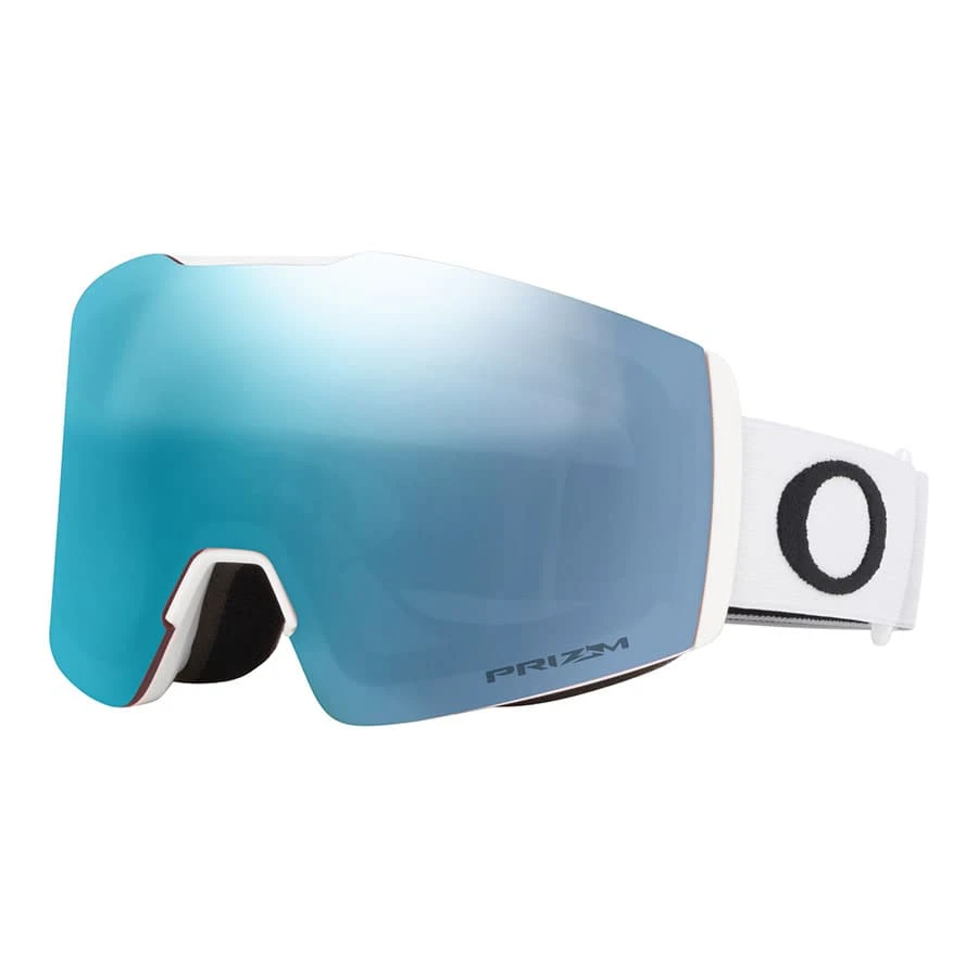 Oakley Fall Line M Matte White Skibrille Mit Prizm Sapphire Gläsern 3 Oakley Fall Line M Matte White Skibrille Mit Prizm Sapphire Gläsern