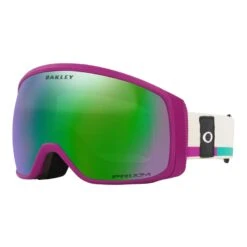Oakley Flight Tracker M Skibrille Purple Color Code Mit Prizm Snow Jade Iridium Glas