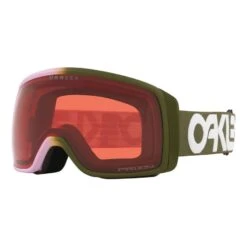 Oakley Flight Tracker S Skibrille Origins Lavender Dark Brush Mit Prizm Snow Rosa Glas