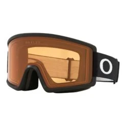 Oakley Target Line L Skibrille Matte Black Mit Persimmon Glas