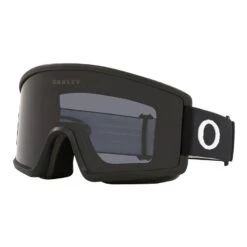 Oakley Target Line M Skibrille Matte Black Mit Dark Grey Glas
