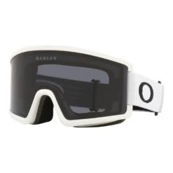 Oakley Target Line M Skibrille Matte White Mit Dark Grey Glas