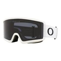 Oakley Target Line S Skibrille Matte White Mit Dark Grey Glas