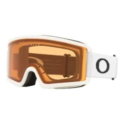 Oakley Target Line S Skibrille Matte White Mit Persimmon Glas