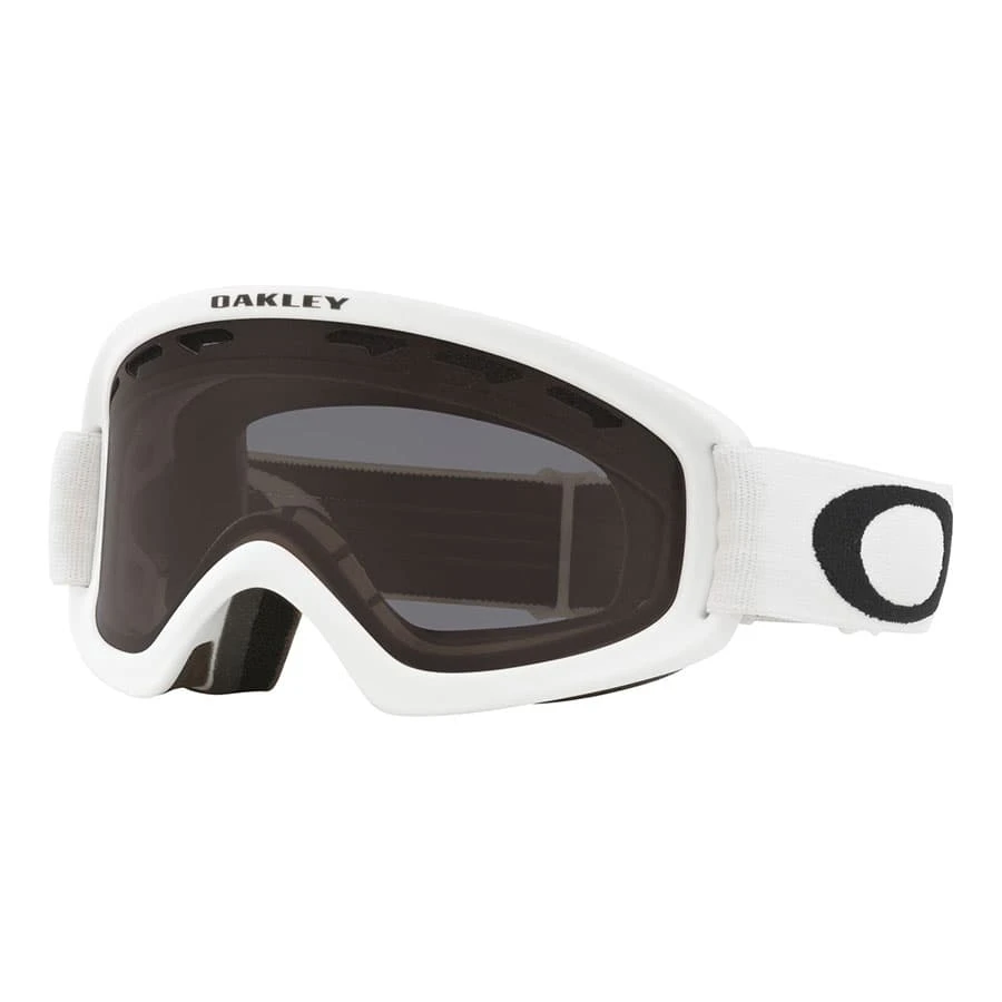 Oakley O-Frame 2.0 Pro S Skibrille Matte White Mit Dark Grey Glas 3 Oakley O-Frame 2.0 Pro S Skibrille Matte White Mit Dark Grey Glas